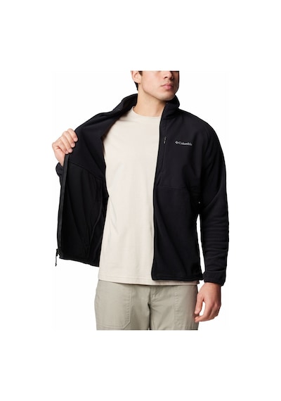 Columbia Sage Peak Tam Fermuarlı Erkek Polar Üst Siyah Am1446-010 Siyah