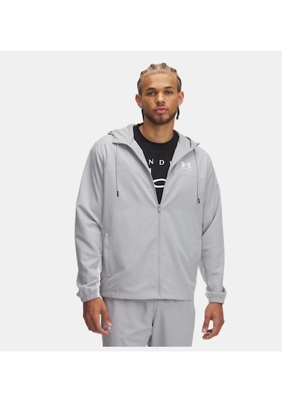 Under Armour Ua Rival Wvn Windbreaker Erkek Rüzgarlık 1390149-011 Gri