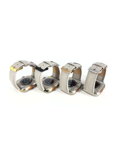 Dxl El Yapımı Hakiki Deri Kutulu Apple Uyumlu  Watch Kordon 42mm 44mm 45mm 49mm Watch  Ultra Kayış