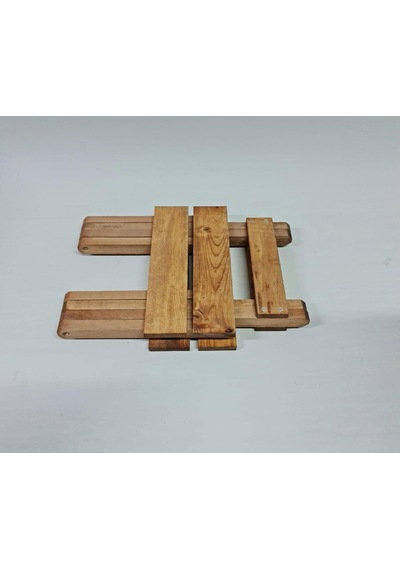 Trend Ahşap Katlanır Tabure 1 Adet 30 Cm X 36 Xm Çok Renkli