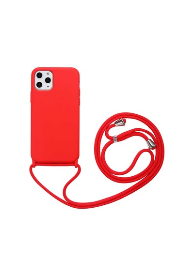 Apple Uyumlu iPhone 11 Pro Uyumlu Zore Ropi Kılıf-kırmızı Kirmizi -