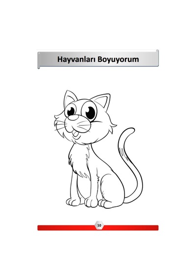 Okul Öncesi 100 Hayvan Boyama Kitabı