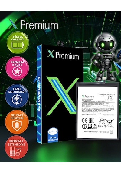 Xiaomi Redmi Note 8 Pro Bm4j Batarya Pil Süper Yüksek Kalite 4500 Mah Xpremium