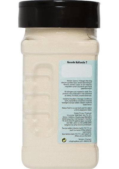 Hayfene Sarımsak Toz 160 G Hayfene Sarımsak Toz 160 G