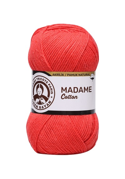 Ören Bayan Madame Cotton El Örgü İpi Nar Çiçeği 058