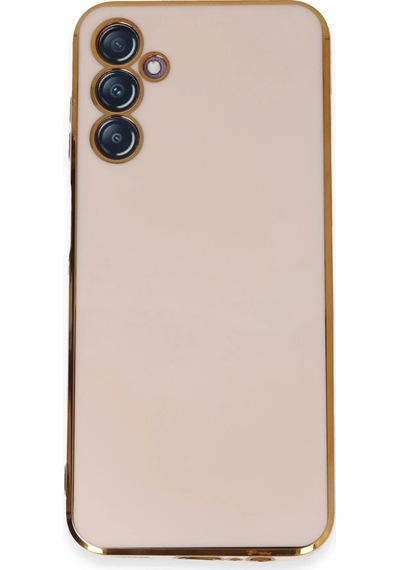 Ilkeshop Newface Samsung Galaxy Uyumlu M14 5g Kılıf Volet Silikon - Pembe