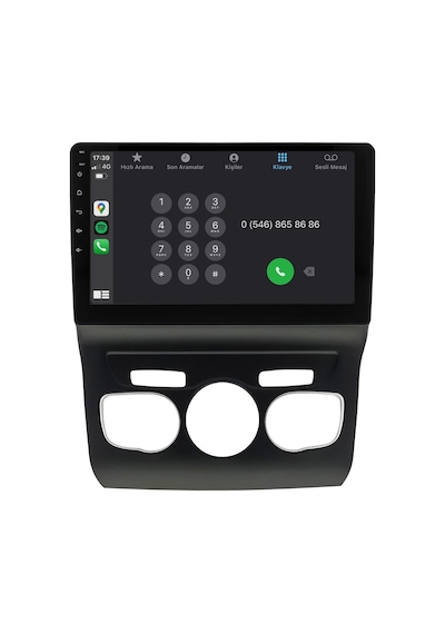 Citroen C4 Android Multimedya Sistemi 2011-2019 Crv-4071xd