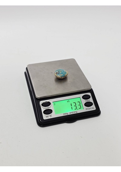 Doğal İran Nişabur Firuze Turkuaz Taşı 13,3 Karat - 2,65 Gram T009