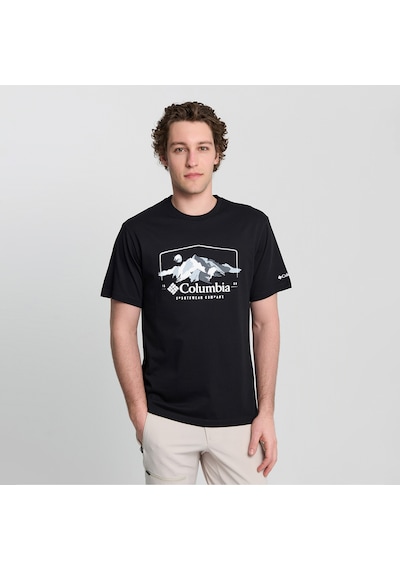 Columbia Explore Outdoors Ss Erkek Siyah T-shirt 9110831010