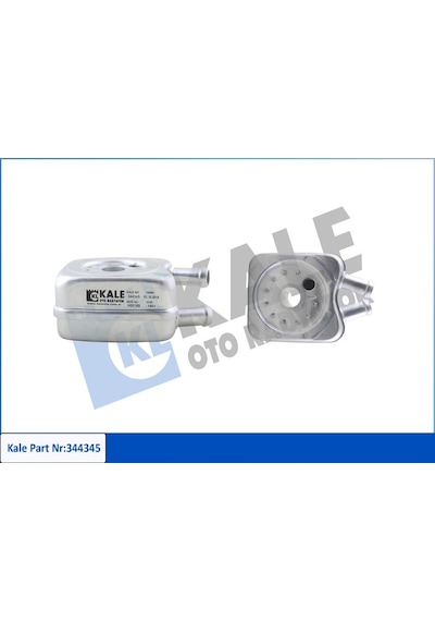 Kale 344345 Yağ Soğutucu - Vw Passat 1994-1997 2.9 Vr6 068117021b - 068117021bx - 068117021bv - 95vw6b858ba - 95vw68858ba - 95vw6a642ba - 1669824 - 1328223 - 1106831 - 1002825