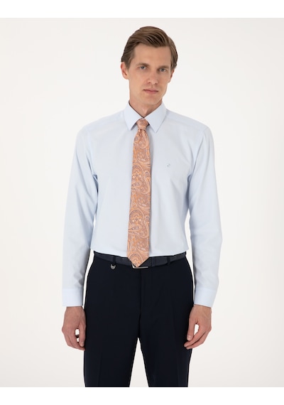 Pierre Cardin Erkek Açık Mavi Gömlek Basic 50316742-vr003 Açik Mavi