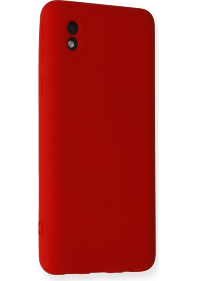 Ilkeshop Newface Samsung Galaxy Uyumlu A01 Core Kılıf Nano İçi Kadife Silikon - Kırmızı