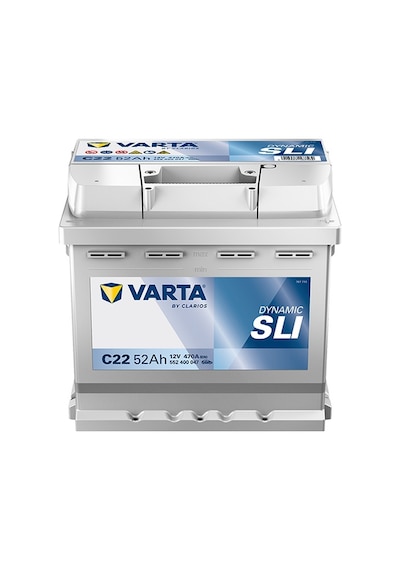 Varta Akü 12V 52 Amper Blue Dynamic 470A C22