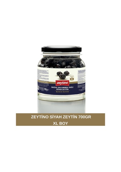 Gemlik Siyah Zeytin 700 Gr 201/230 Xl