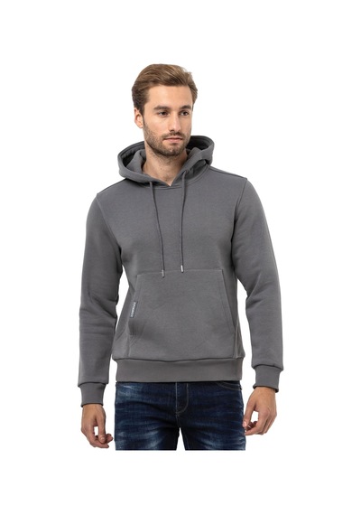 Cipo & Baxx Cl557 Basic Erkek Kapişonlu Sweatshirt 001