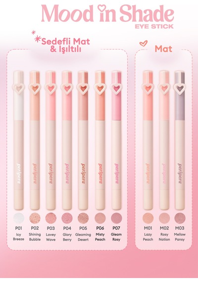 Peripera Mood In Shade Eye Stick  P03 Lovey Wave