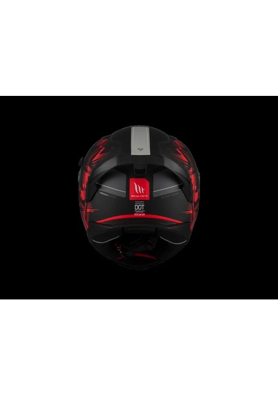 Mt Helmets Mt Braker Sv Charm B5 Motosiklet Kaskı Mat Kırmızı