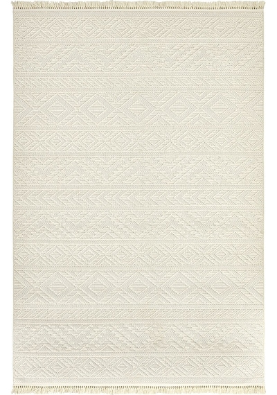 Kaşmir Halı 7/24 İskandinav Elegance Luvin 160x230 CM Salon Mutfak Halısı Yolluk Kilim