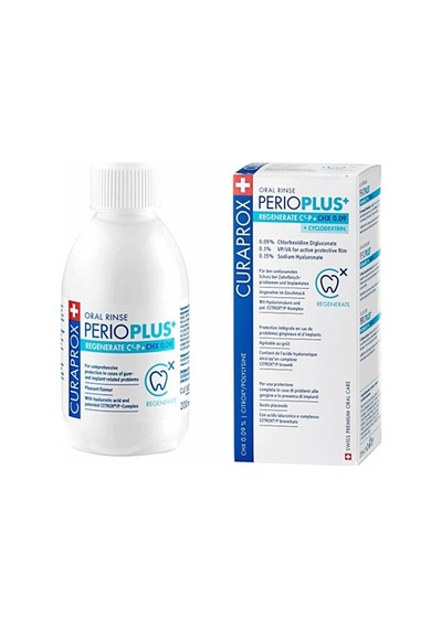Curaprox Perioplus Regenerate 0.09 Ağız Çalkalama Suyu 200 ML