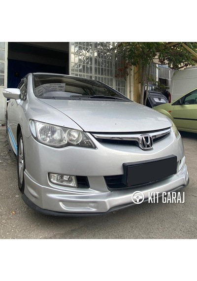 Kit Garaj Civic Fd6 Makyajsız Kasa Için Makyajlı Ön Ek Plastik Boyasız