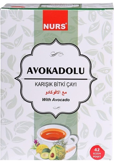 Nurs Avokadolu Karışık Bitki Süzen Poşet Çay 42 x 2 G