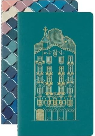 Set 2 Cahıer Large Casa Batllo 103 Ivory