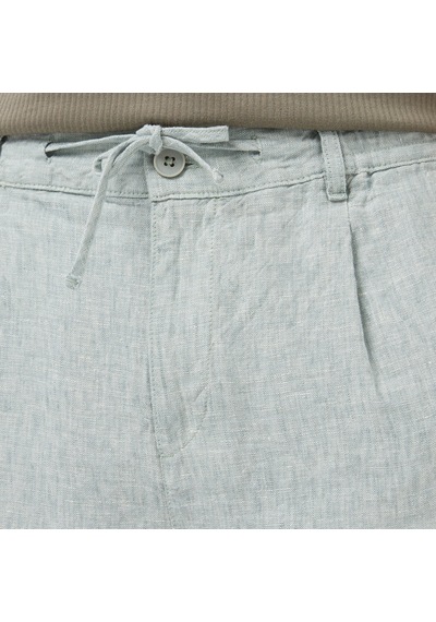 Nautica Erkek Yeşil Regular Fit Keten Şortdüzb65233t