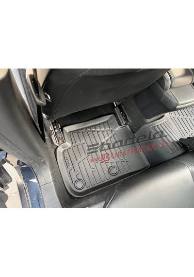 Honda Civic Sedan 2020-2021 3d Kauçuk Kokusuz Havuzlu Paspas