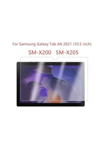 Samsung Uyumlu Galaxy Tab A8 10.5 X200 Kılıf Şeffaf Korumalı Lüx Silikon