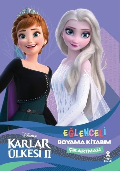 Disney Karlar Ülkesi 2 - Eğlenceli Boyama Kitabım - Çıkartmalı- Doğan Çocuk