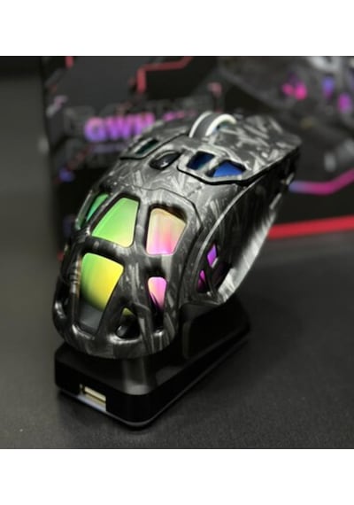 Gwh-111 7d 12000 Dpı Şarj İstasyonlu Kablosuz Oyuncu Faresi - Oyuncu Mouse