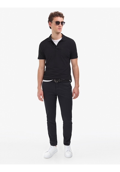 Pierre Cardin Erkek Siyah Tişört Basic 50325290-vr046