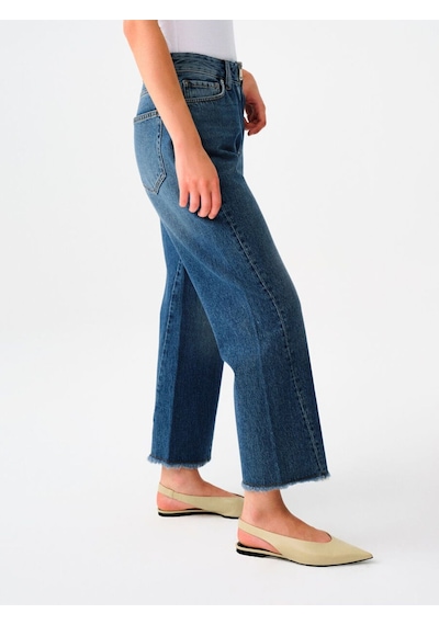 Boyfriend Boyfriend Kadın Pantolon Denim Mavi