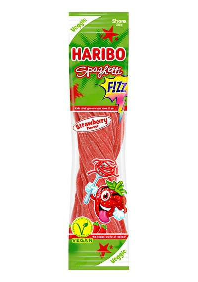 Haribo Spaghetti Strawberry Vegan 200 G
