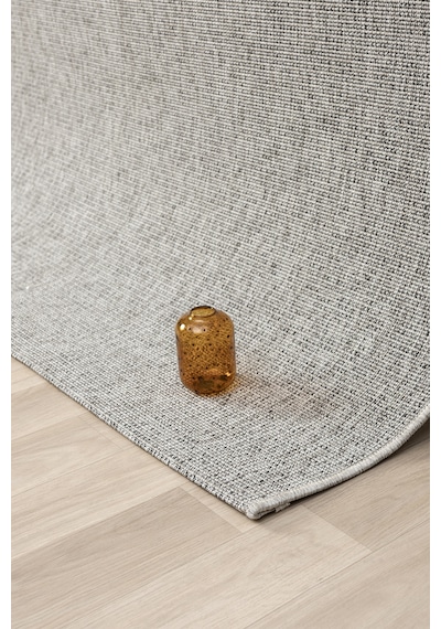 Mariesse Home Hav Toz Vermez Kolay Temizlenen Hasır Doku Sisal Halı Bombay 662-gri