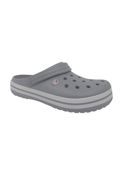 Zerhan Cflex 145 Unisex Gri Beyaz Gri Sabo Terlik Sandalet