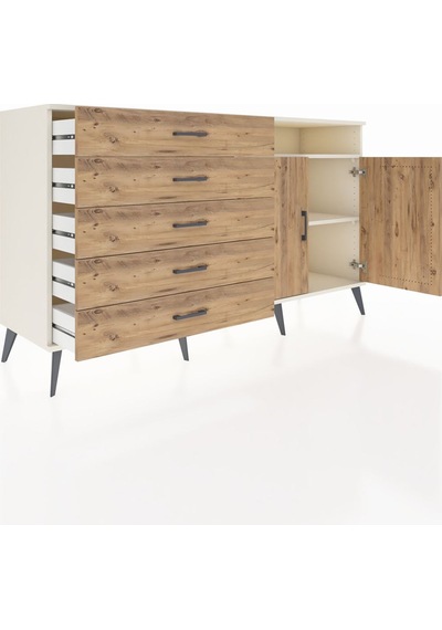 Hyperion Konsol 2 Raflı 5 Çekmeceli 2 Kapaklı 176x44x99 Aytaşı-çam Aytası/atlas Çam - Aytası Hyperion Konsol 2 Raflı 5 Çekmeceli 2 Kapaklı 176x44x99 Aytaşı-çam Aytası/atlas Çam - Aytası