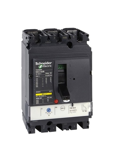 Schneider 80 Amper Ayar Sahalı Kompakt Şalter Lv42967