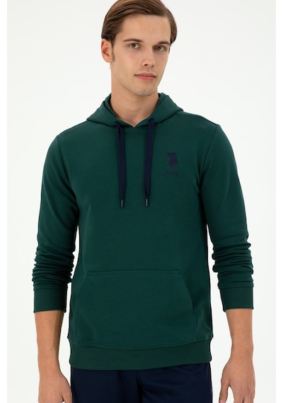 U.s. Polo Assn. Erkek Koyu Yeşil Sweatshirt 50289059-vr079 Koyu Yeşil