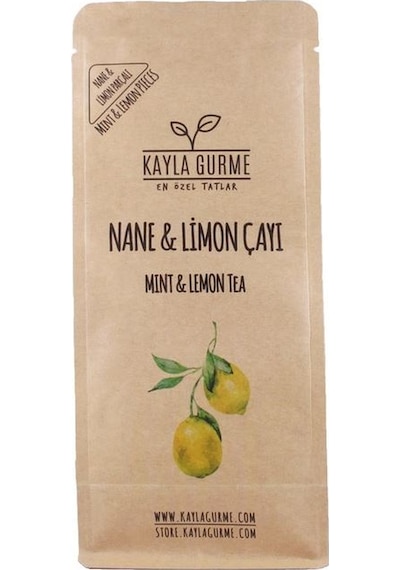 Kayla Gurme Nane Limon Çayı Nane Limon Taneli 1 KG