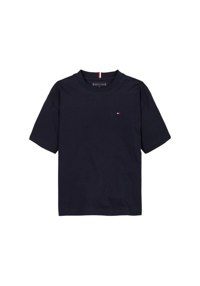 Tommy Hilfiger Essentıal Archıve Fıt Tee Ss-16236 Mavi