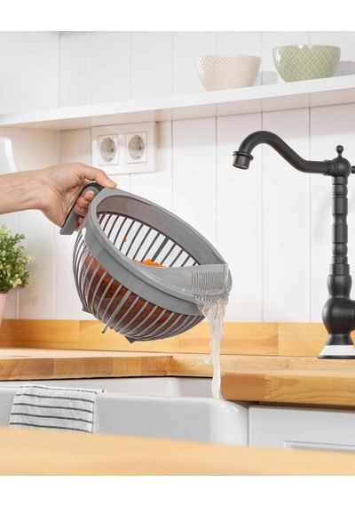 Linea Pirinç Süzgeci 3 Litre Gri Gri