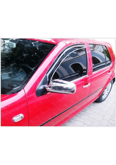 Vw Golf 4 Krom Cam Çıtası 4 Prç. 1998-2004 P.   Çelik