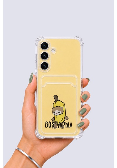 Samsung Galaxy Uyumlu S24 Fe Kartlıklı Boş Yapma Desenli Kılıf Mh-hs6685-4049