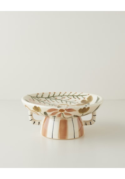 English Home Larissa Seramik Dekoratif 26x26x12cm Multicolor