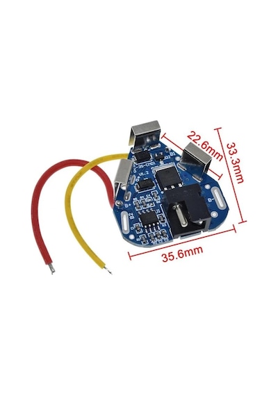 3s 6a Bms 12.6v 18650 Li-ıon Pil Şarj Koruma Modül