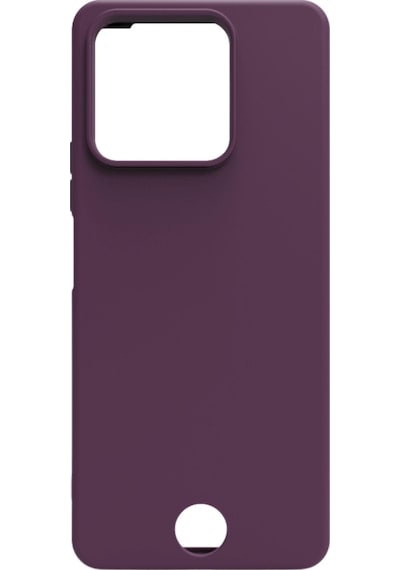 Reeder S71 Kılıf Kamera Korumalı Silikon Rubber Arka Kapak Mor
