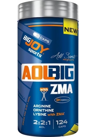 Bigjoy Aol Zma 124 Bitkisel Kapsül Aol Big Arg Arjinin