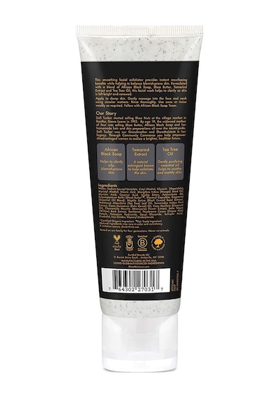 Shea Moisture Afrika Siyah Sabunu Yüz Yıkama ve Peeling 113GR