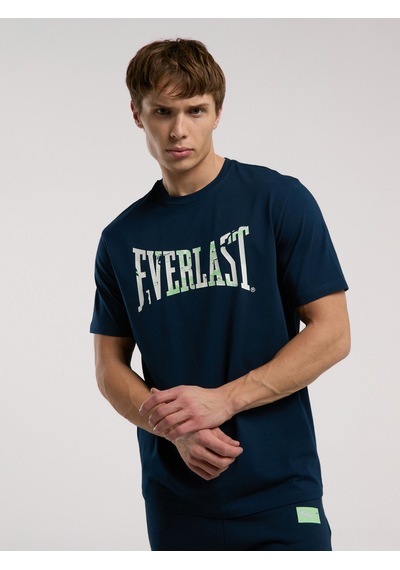 Everlast Boxing Club Logo Lacivert Erkek Tişört Lacivert